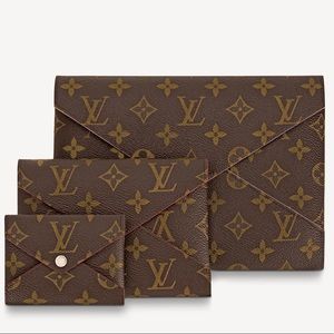 Brand néw pochette kirigami monogram set